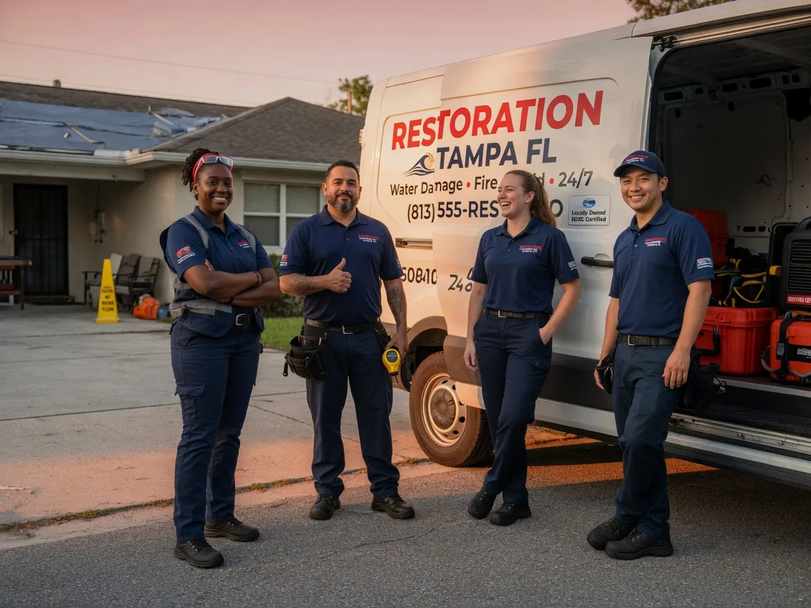 Water Damage Restoration company in Lucas, KS